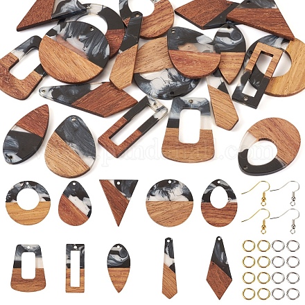 Kit per la creazione di orecchini geometrici fai da te DIY-TA0005-36-1