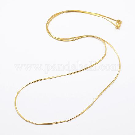 Rack Plating Brass Handmade Necklace Making CHC-E012-02G-FF-1