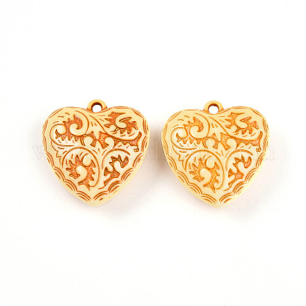 Непрозрачные акриловые подвески SACR-T017-15D-1