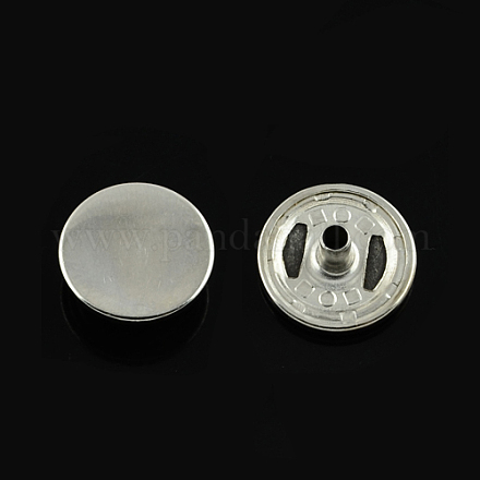 Accessoires de bouton pression en laiton BUTT-R024-03-1