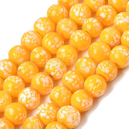 Бусы лэмпворк ручной работы&nbsp;LAMP-H071-01C-07-1