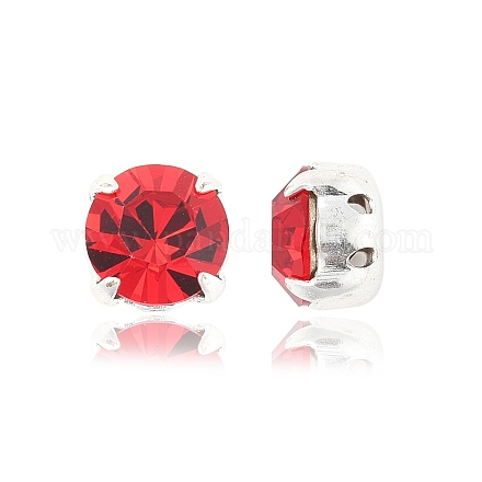 Preciosa® maxima crystal в пришивной чашке X-PRC-SS39-90070-S-1