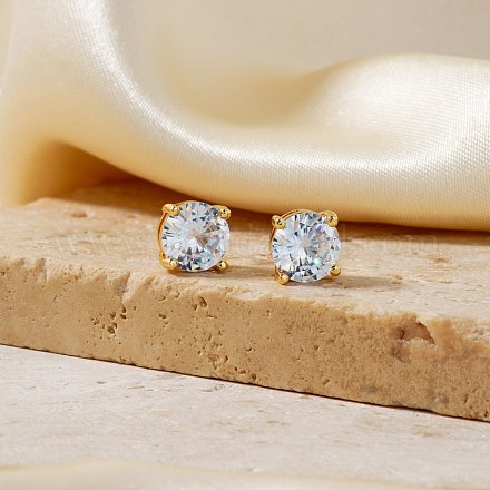 Латунь серьги UQ4898-1-1