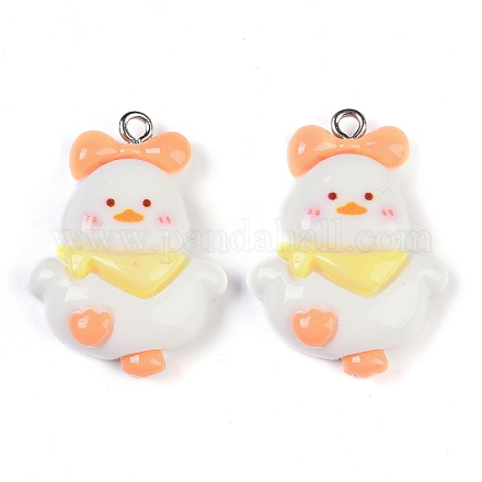 Подвески из смолы в виде петуха RESI-U004-02E-1