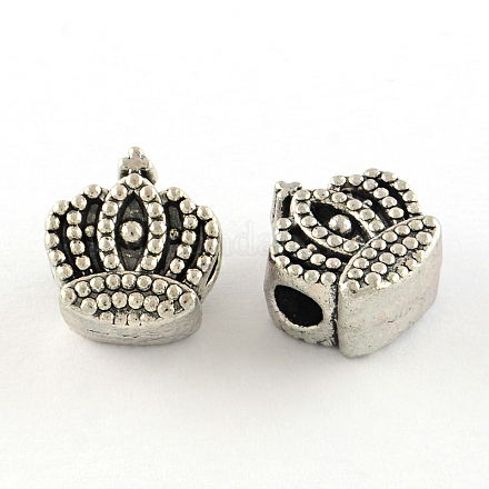 Perles en alliage de style tibétain TIBE-Q050-124AS-LF-1