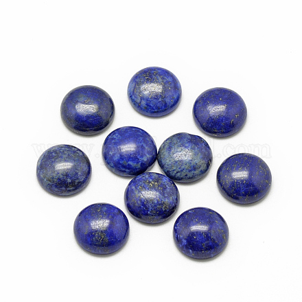 Lapis naturali cabochons Lazuli X-G-R416-8mm-33-1