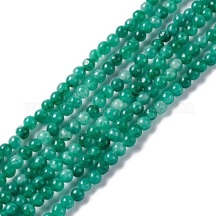Natürliche Jade Perlen Stränge G-C247-02D-1