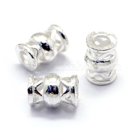 Hollow Sterling Silver Beads STER-I016-113S-1