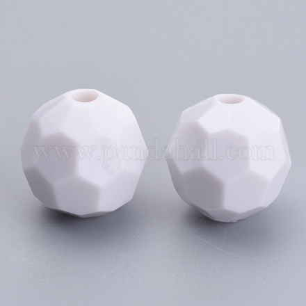 Opaque Acrylic Beads SACR-S300-05B-01-1
