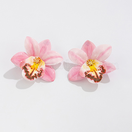 Ohrstecker aus Stoffblumen&nbsp;FS-WG643B1-08-1