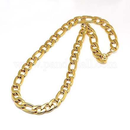 Модные ожерелья 304 из нержавеющей стали Figaro цепи для мужчин STAS-A028-N019G-1