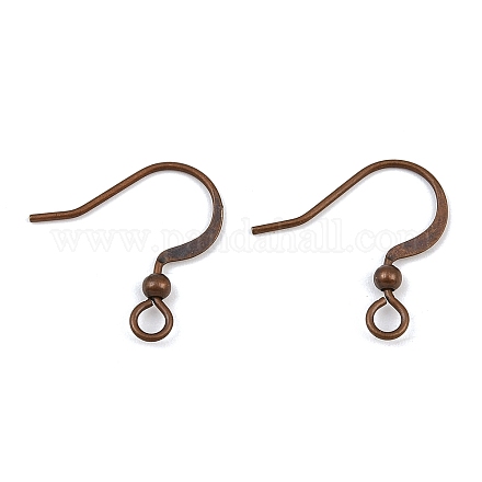 Латунные французские крючки для серег X-KK-Q369-RC-1