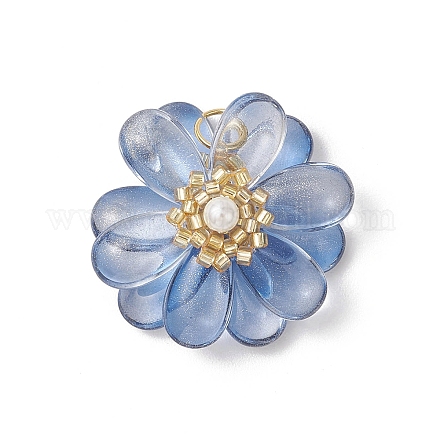 Прозрачные стеклянные подвески PALLOY-MZ00723-03-1