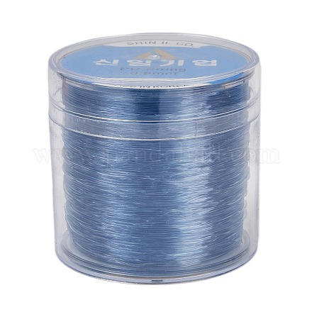 Корейская эластичная эластичная нить с круглыми кристаллами EW-Z002-02D-0.8mm-1