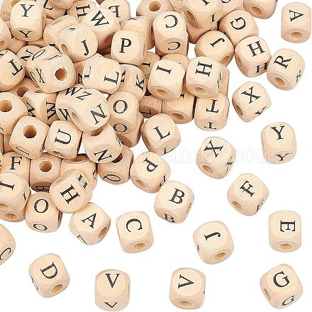 Натуральные деревянные европейские бусины WOOD-OC0001-42B-1