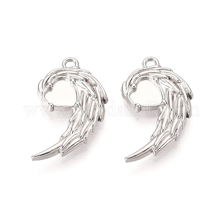 Оправы для подвесок из нержавеющей стали 304 в виде кабошонов STAS-N114-28P-1