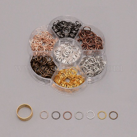 Set di anelli di salto aperti in ferro FIND-WH0100-49-1