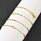 Brass Oval Link Chain Necklaces for Women, with 304 Stainless Steel Lobster Clasp, Rack Plating, Lead Free & Cadmium Free, Long-Lasting Plated, Real 18K Gold Plated, 17.72 inch(45cm)