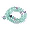 Natural Fluorite Beads Strands, Faceted, Round, 10mm, Hole: 1.2mm, about 39pcs/strand, 15.15 inch~15.7  inch(38.5~40cm)
