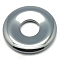 Non-magnetic Synthetic Hematite  Pendant, Grade A, Donut/Pi Disc, Black, Donut Width: 13.5mm, 41x6mm, Hole: 14~16mm