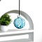 Hand-Blown Glass Christmas Ball Hanging Ornaments, Gazing Balls Garden Yard Patio or Lawn Xmas Tree Decor, Light Sky Blue, 260mm