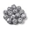 Sport Themed Resin Rhinestone Beads, with Acrylic, Volleyball, White, 20mm, Hole: 2.5mm