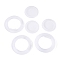 Plastic Cover, Flat Round, White, 65x14mm