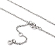 Комплекты ожерелий и браслетов с кубическим цирконием с микропаве SJEW-JS01116-03-4