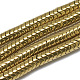 Electroplate Non-magnetic Synthetic Hematite Beads Strands G-Q486-98G-1