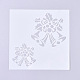 Christmas Theme Plastic Reusable Drawing Painting Stencils Templates DIY-G027-A01-1