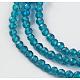 Glass Beads Strands X-EGLA-E057-02B-10-2
