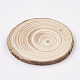Неокрашенные необработанные деревянные кабошоны X-WOOD-T011-24-3
