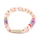 Ensembles de bracelets de perles extensibles multicouches BJEW-JB05756-02-6