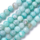 Agate teinte naturelle brins de perles imitation turquoise X-G-P425-02A-8mm-2
