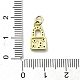 Подвески из латуни с микропаве и цирконием KK-H475-50G-06-3