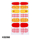 Nail Art Stickers Decals Full-Cover Designs MRMJ-Q063-KS268-1