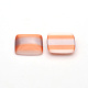 Square Striated Cat Eye Cabochons CE-F010-02-1