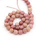 Chapelets de perles en rhodonite naturelle G-G542-12mm-12-2