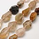 Nuggets naturelles rutile perles de quartz brins G-N0128-67-1