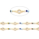 Handgefertigte Perlenketten aus Messing CHC-C019-01-2