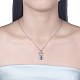 Trendy 925 Sterling Silver Pendant Necklace NJEW-BB30746-3