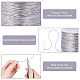BENECREAT 20 Gauge/0.8mm Tarnish Resistant Jewelry Craft Wire 235m Bendable Aluminum Sculpting Metal Wire for Jewelry Craft Beading Work - Primary Color AW-BC0001-0.8mm-17-4