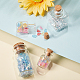 Bottiglie di vetro Sunnyclue AJEW-SC0001-11-6