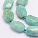 Natural Amazonite Beads Strands G-F509-86-3