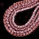4 Stränge 4 Stile transparente Glasperlenstränge&nbsp;GLAA-TADJ0001-01A-7