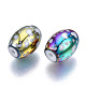 Electroplate Glass Beads EGLA-S197-22A-06-2