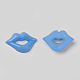 Acrylic Lip Shaped Cabochons BUTT-E024-B-M-2