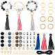 Pandahall elite bricolage mot amour porte-clés bracelet kits de fabrication DIY-PH0008-76-1