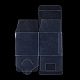 Quadratische transparente Kunststoff-PVC-Box-Geschenkverpackung CON-F013-01K-2
