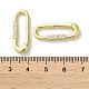 Застежки из латуни с микропаве и цирконием KK-Z039-07A-3